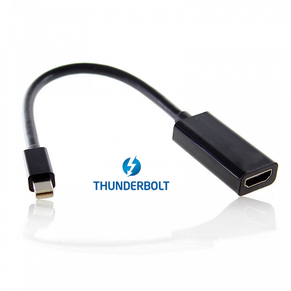 Mini DisplayPort Source to HDMI Sink Adapter HDTV Display 1080p 60hz MINI-DP to HDMI Female Monitor Cable