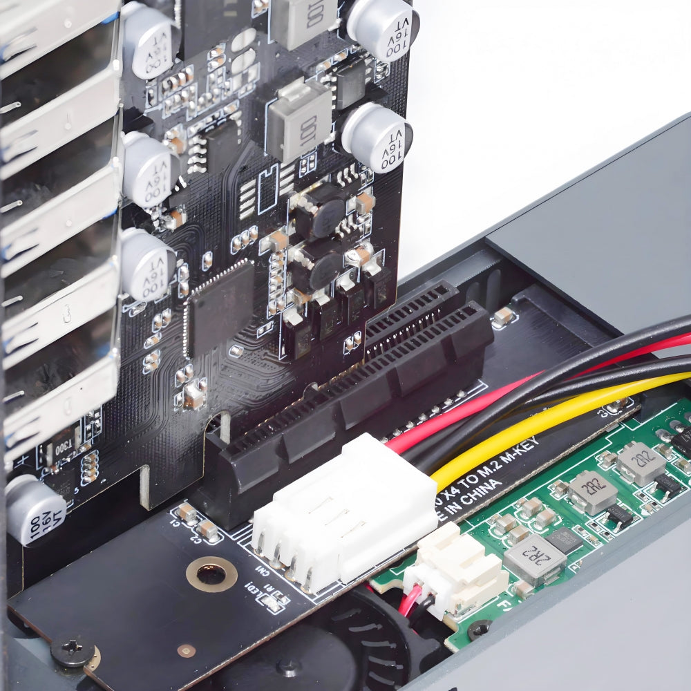 M.2 NGFF NVMe M-Key Extender to PCI-E X1 X4 X8 X16 Graphics Card Riser Adapter PCI-Express for M2 2260 2280