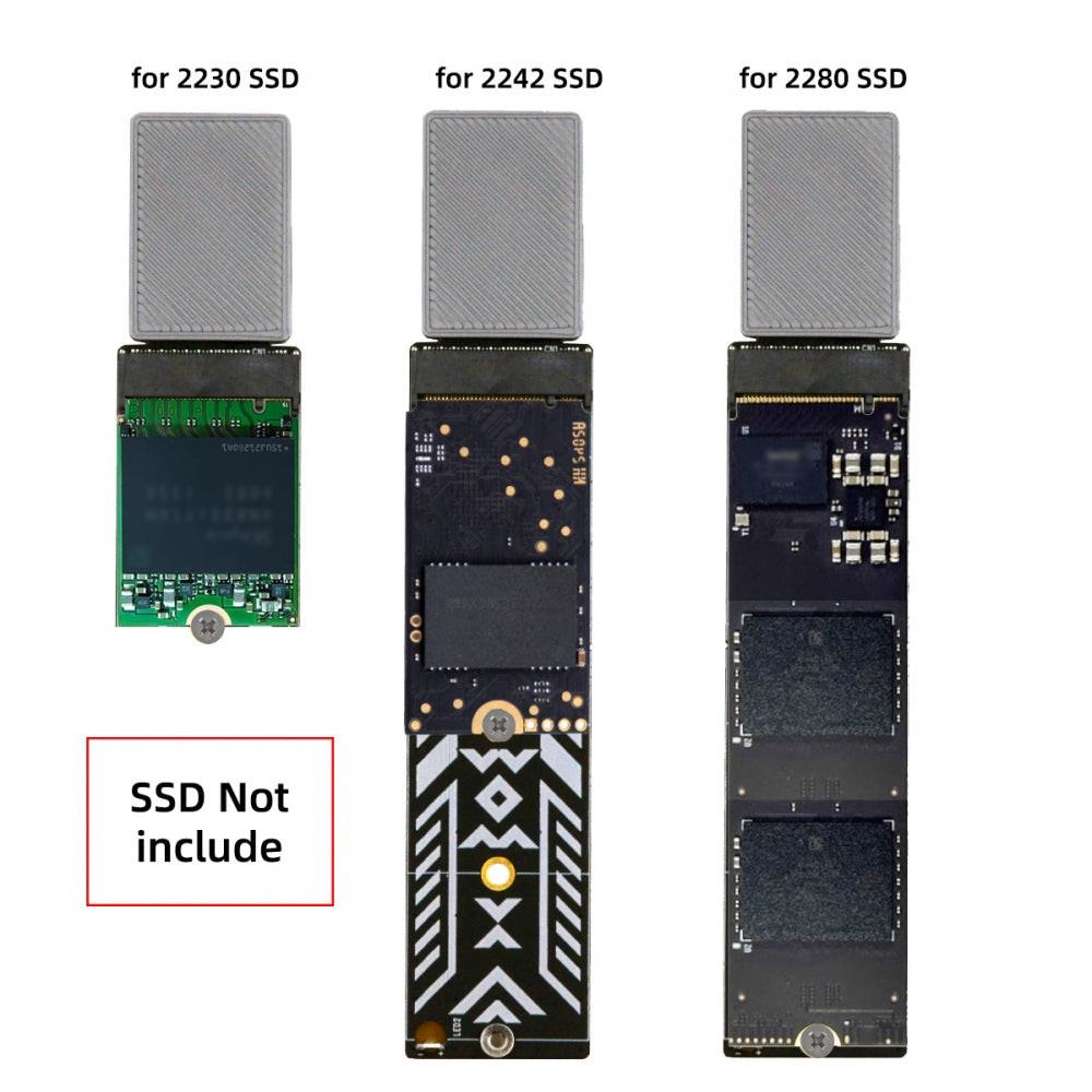 CFexpress Type-A to NVME 2230 2240 2260 2280 Memory Card Kit Case CFE CFA NGFF M-key Adapter for Camera 8K RAW PCIe Expansion