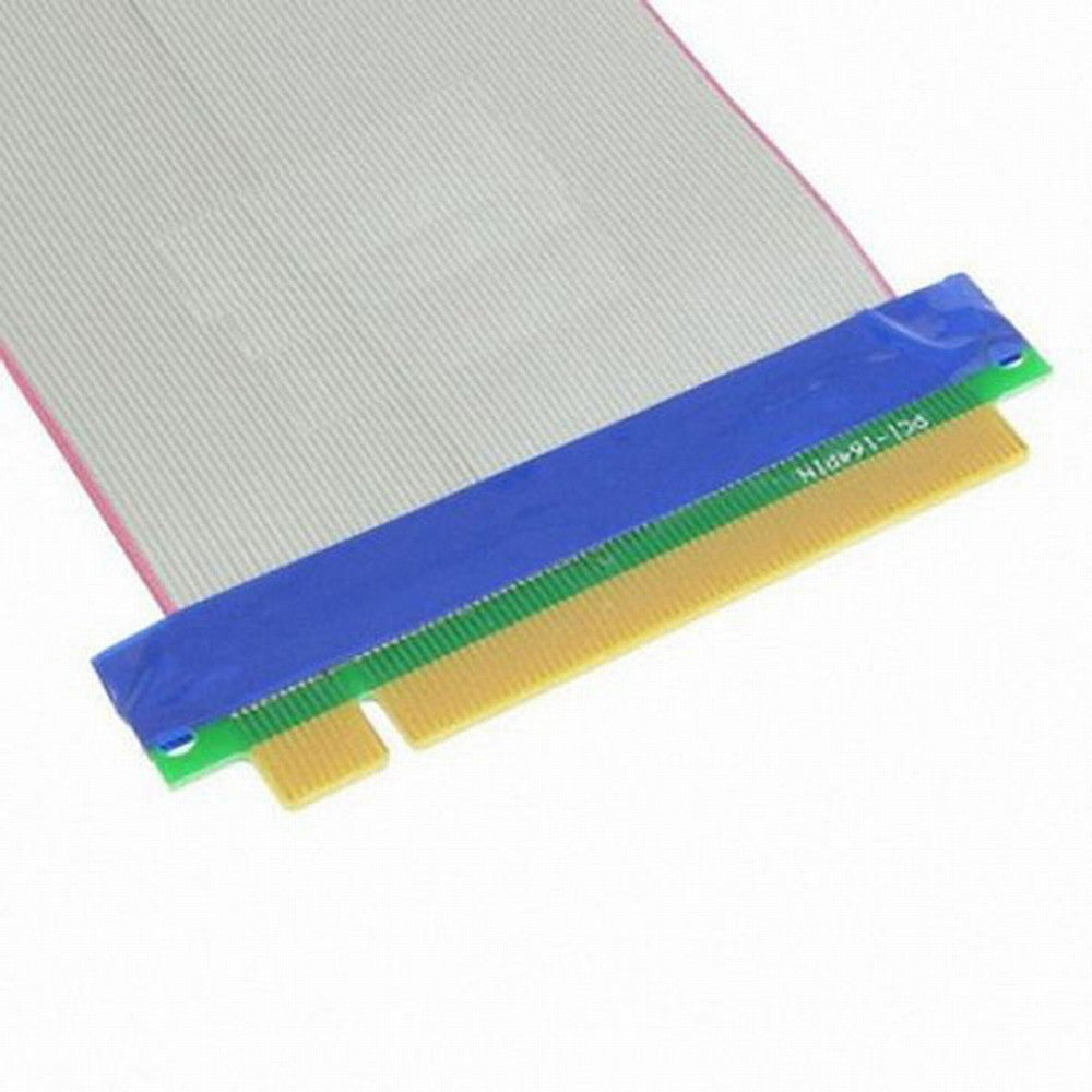 Chenyang PCI-E Express 16X to 16x Male to Female Riser Extender Card Ribbon Cable 20cm EP-075