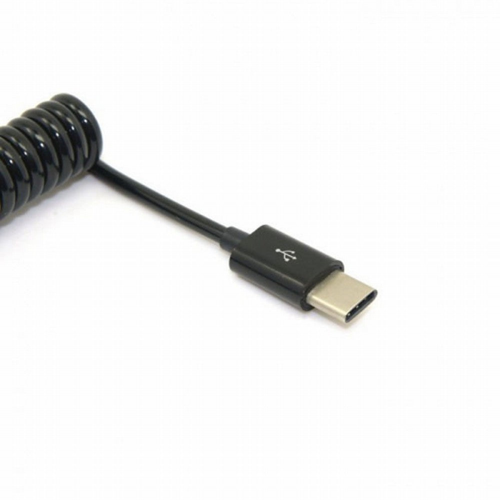 Chenyang Stretch USB-C 3.1 Type C Male to Standard USB 2.0 A Male Data Cable for Tablet Mobile Phone UC-078-BK-1.0M