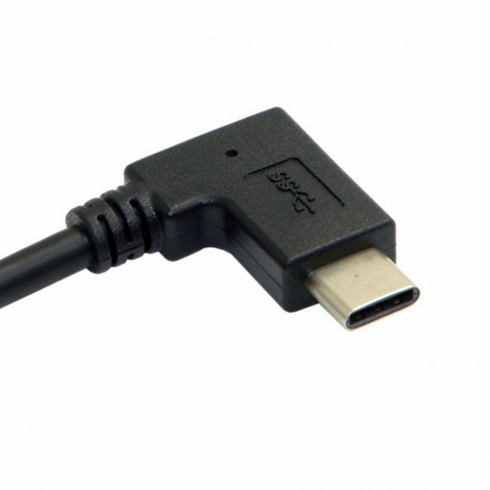 Chenyang Reversible USB 3.1 USB-C Angled to 90 Degree Right Angled USB 3.0 Cable for Laptop Tablet Phone UC-089-RI
