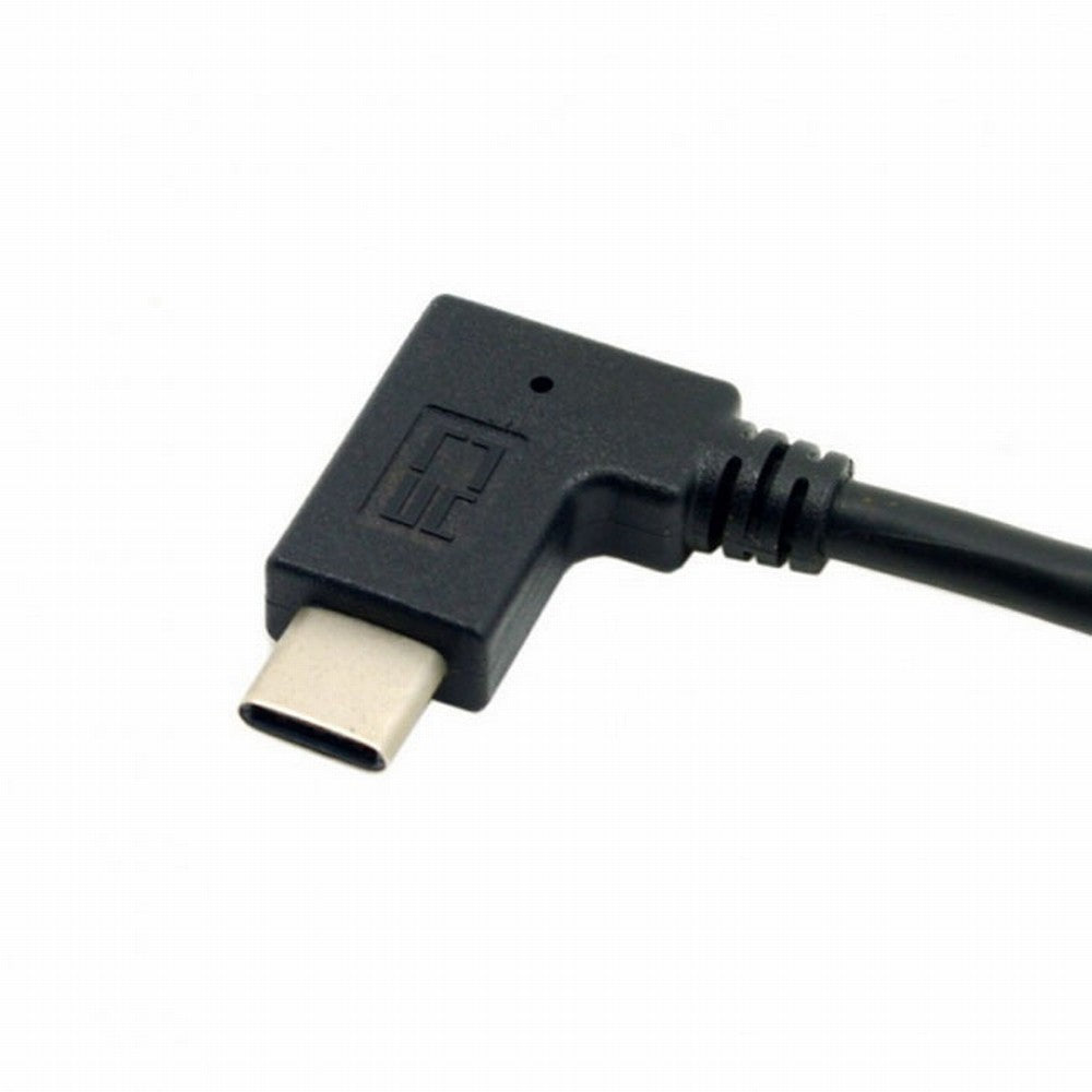 Chenyang Reversible USB 3.1 USB-C Angled to 90 Degree Up Angled A Male Data Cable for Laptop Tablet Phone UC-089-UP