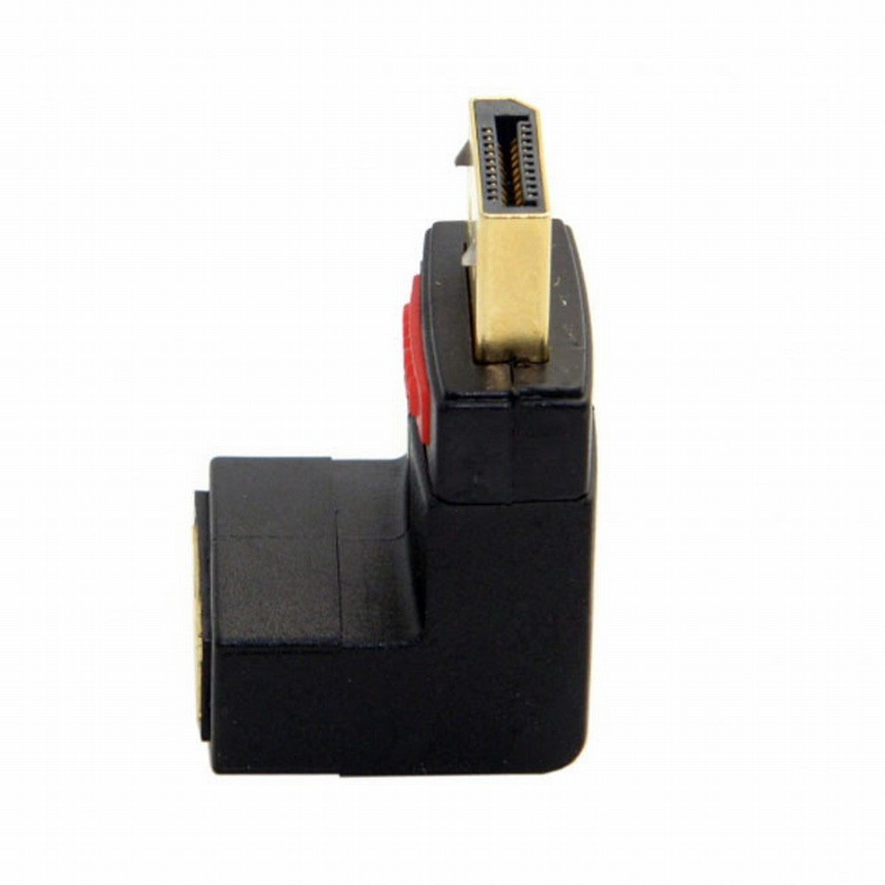Chenyang Up Angled 90 Degree DP DisplayPort Male to Female Extension Adapter 4K DP-016-UP