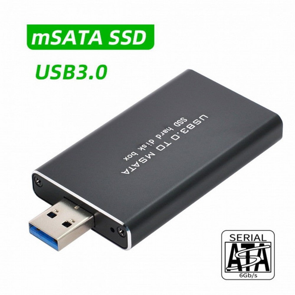 Chenyang Mini PCI-E mSATA to USB 3.0 External SSD PCBA Conveter Adapter Pen Driver Card with Case U3-034