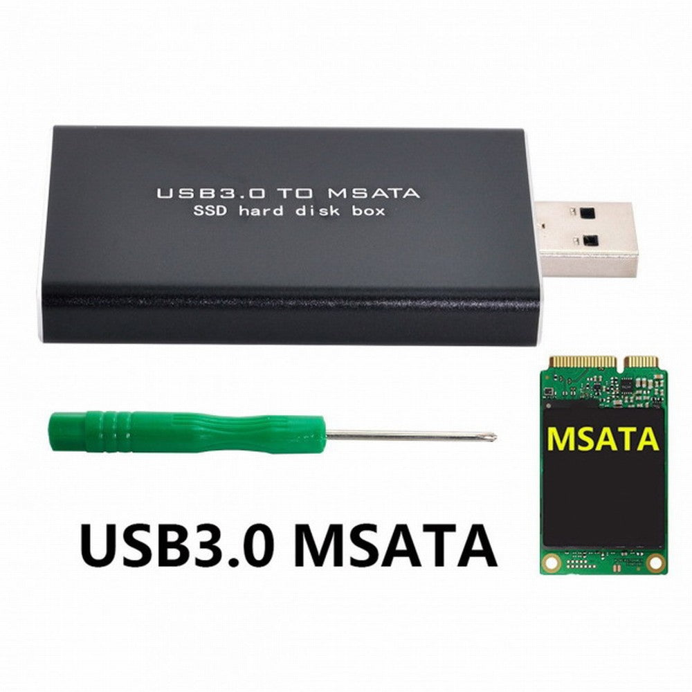 Chenyang Mini PCI-E mSATA to USB 3.0 External SSD PCBA Conveter Adapter Pen Driver Card with Case U3-034