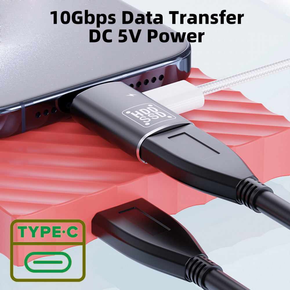 Chenyang 10Gbps USB-C Type-C to USB 3.0 Female OTG & DC 5V Power Adapter for Tablet Phone UC-035-AC