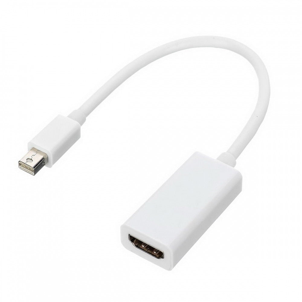 Mini DisplayPort Source to HDMI Sink Adapter HDTV Display 1080p 60hz MINI-DP to HDMI Female Monitor Cable