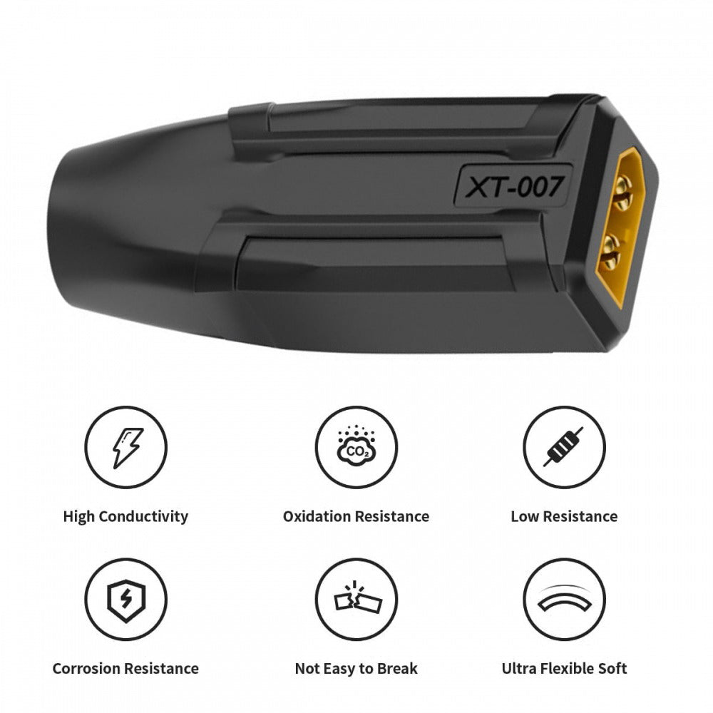 XT60 Male SC100 Protocol to DC 7.4x5.0mm Female Fast Charging  Adapter for RC Lipo Battery Quadcopter Multicopter Aeromodelling