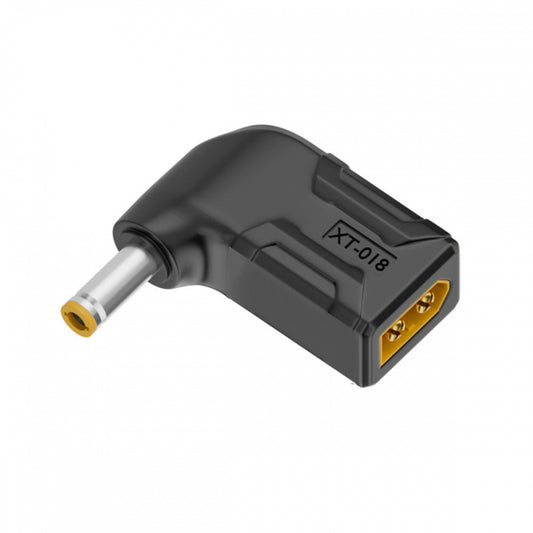 XT60 Male SC100 Protocol to DC 5.5x2.5mm Male Fast Charging Angled Horizontal Adapter for RC Lipo Battery Quadcopter Multicopter Aeromodelling