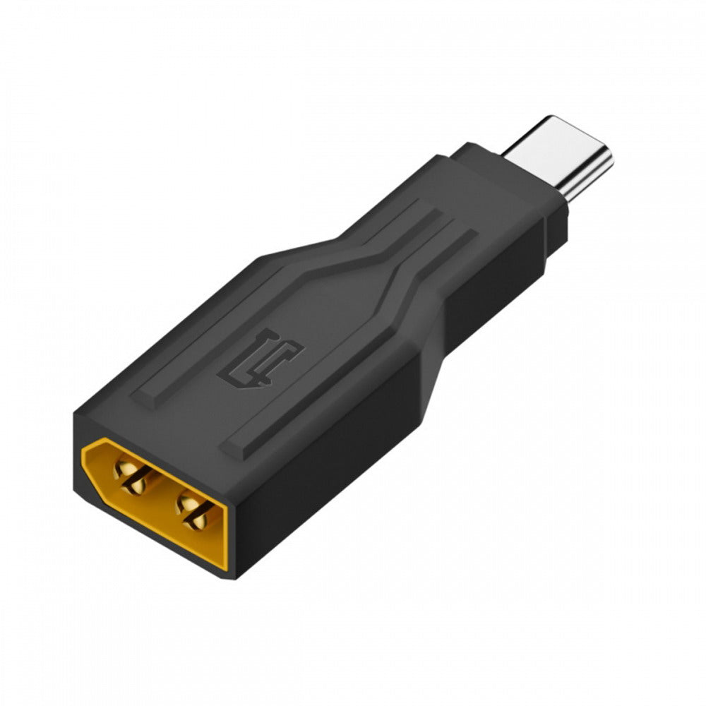 XT60 Male Input SC100 Protocol to Type-C Male Output Fast Charging Adapter for RC Lipo Battery Quadcopter Laptop Phone