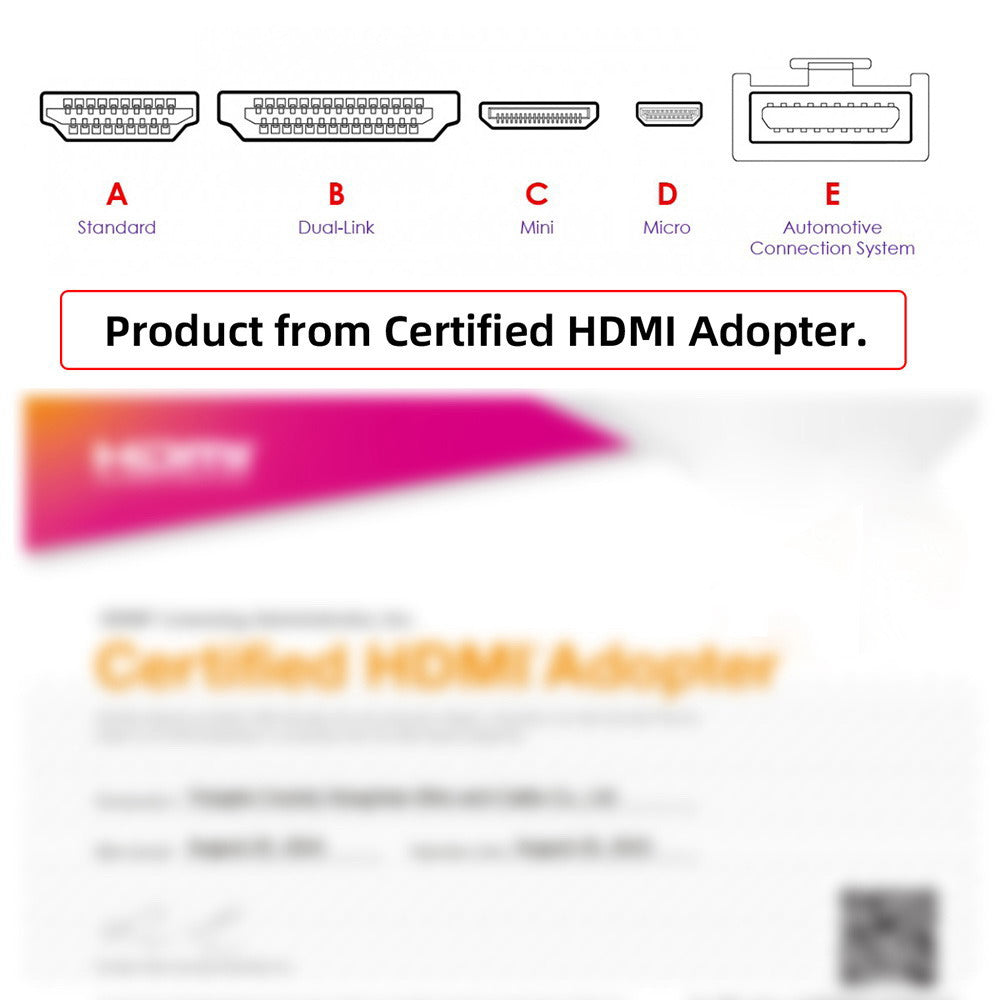 HDMI 2.1 Male to HDMI Male 8K 60hz Stretch Coiled Cable Down Angled 90 Degree for HDTV Computer Laptop Monitor