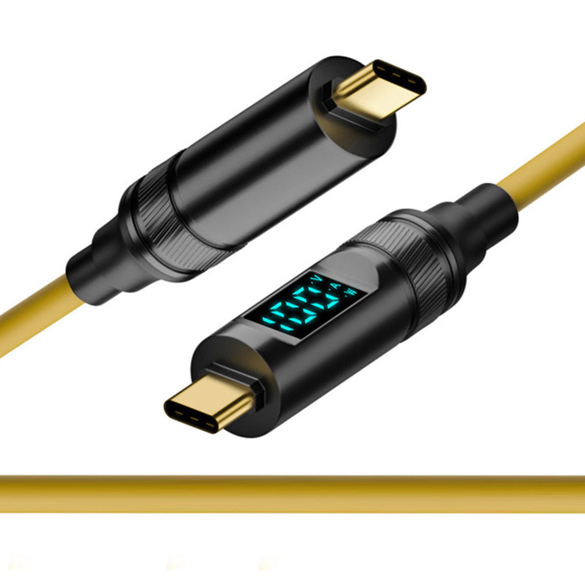 Smart LED Display USB-C USB4 Cable 20Gbps 100W 8K for Laptop Disk Phone Type-C Male to Male Cable Power & Data