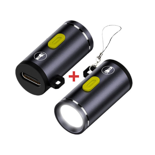 2pcs/set USB-C Type-C LED Light Interior Atmosphere Lighting for Outdoors Walking Cycling Phone Laptop Charger Night Lamp 210 Lumens