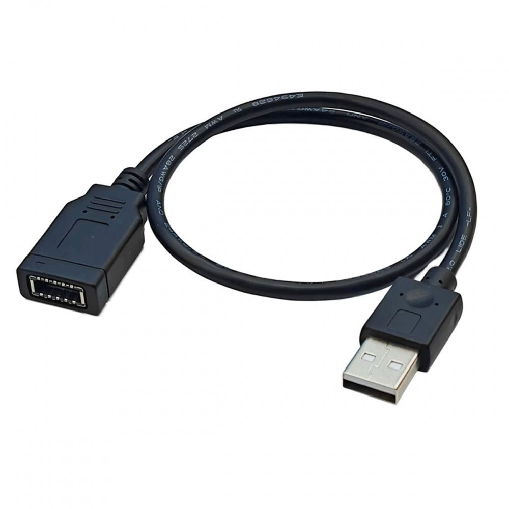 Single USB 3.1 Front Panel Socket Key-A Type-E to USB 2.0 Type-A Male Extension Cable