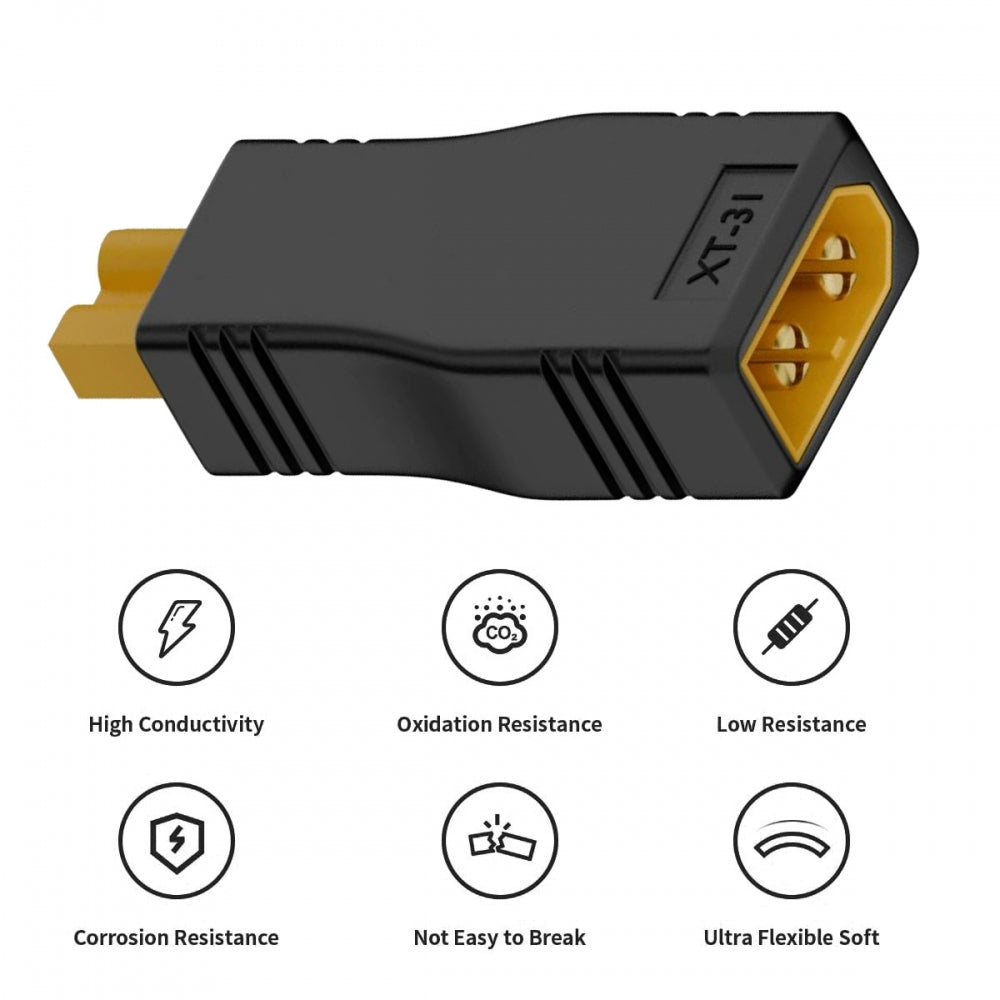 XT60 Female SC100 Protocol to XT30 Female Fast Charging Adapter for RC Lipo Battery Quadcopter Multicopter Aeromodelling