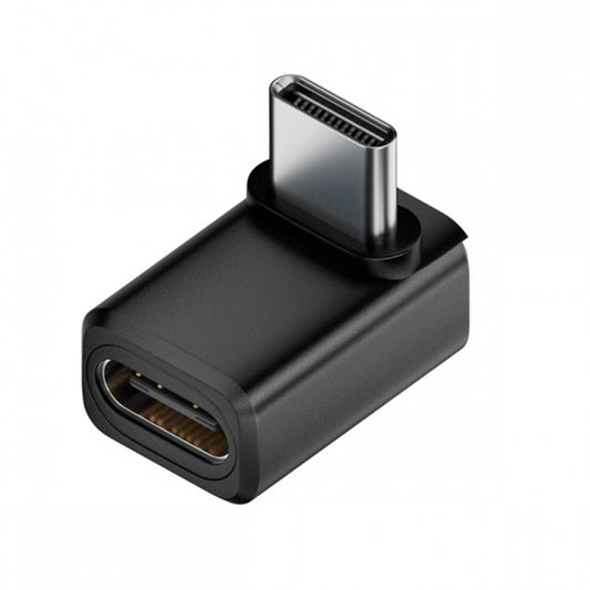 USB5.0 80Gbps Male to Female Extension Adapter Down Up Angled with 240W 16K 8K 5K Compatible with USB4.0 Thunderbolt3/4/5