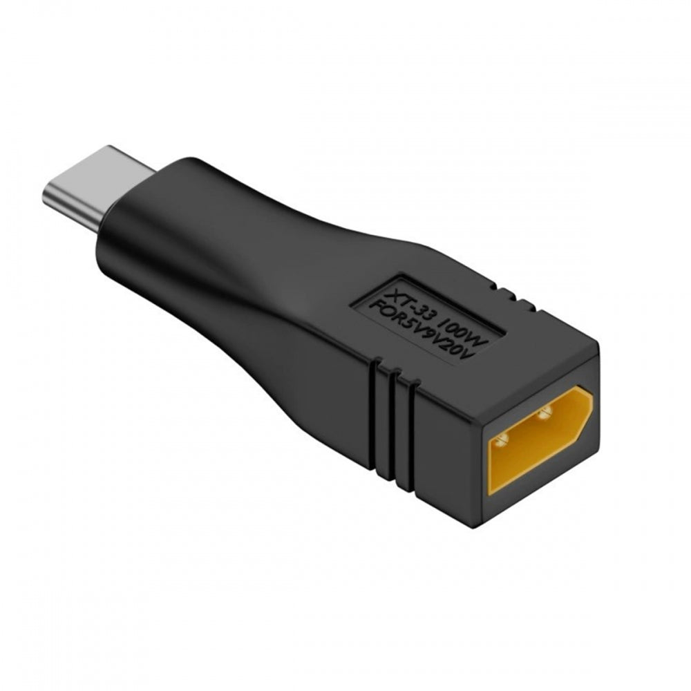 XT30 Male Input SC100 Protocol to Type-C Male Output Fast Charging Adapter for RC Lipo Battery Quadcopter Laptop Phone