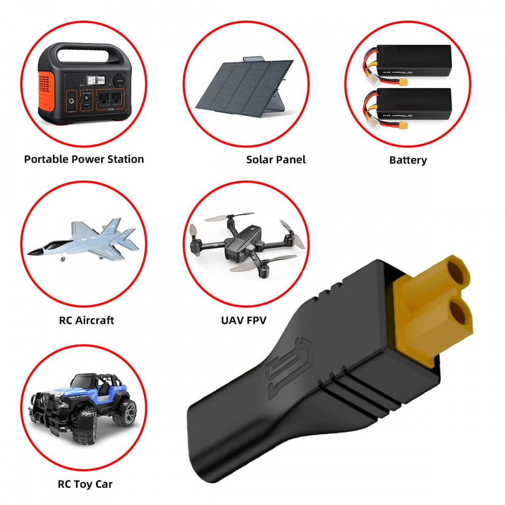 Type-C Female Input 100W 20V 5A PD to XT30 Male Output SC100 Protocol Fast Charging Adapter for RC Lipo Battery Quadcopter