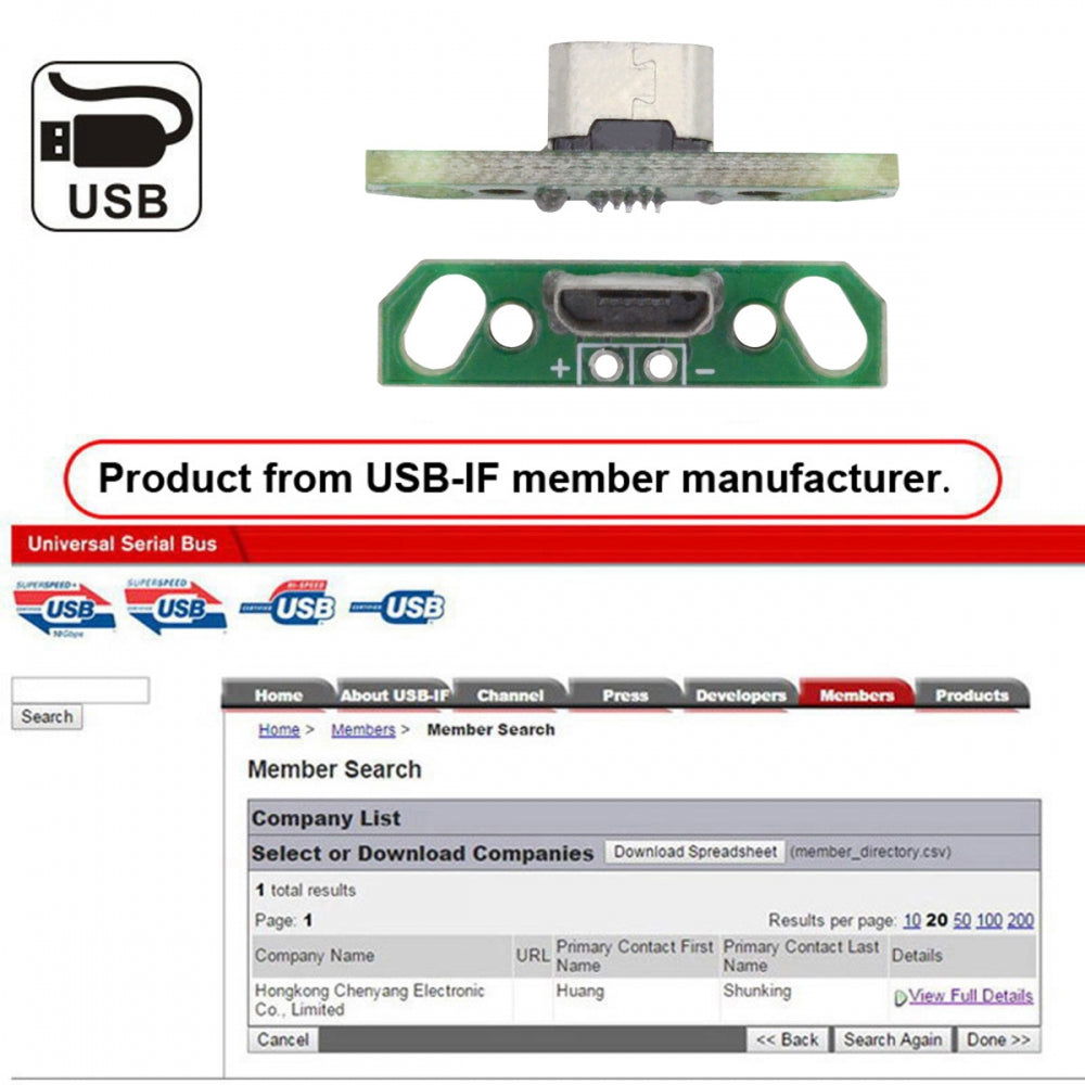 5pcs/set DIY OEM Micro USB2.0 Female Receptacle Socket Connector with PCB Mounting Assembly Solder Type
