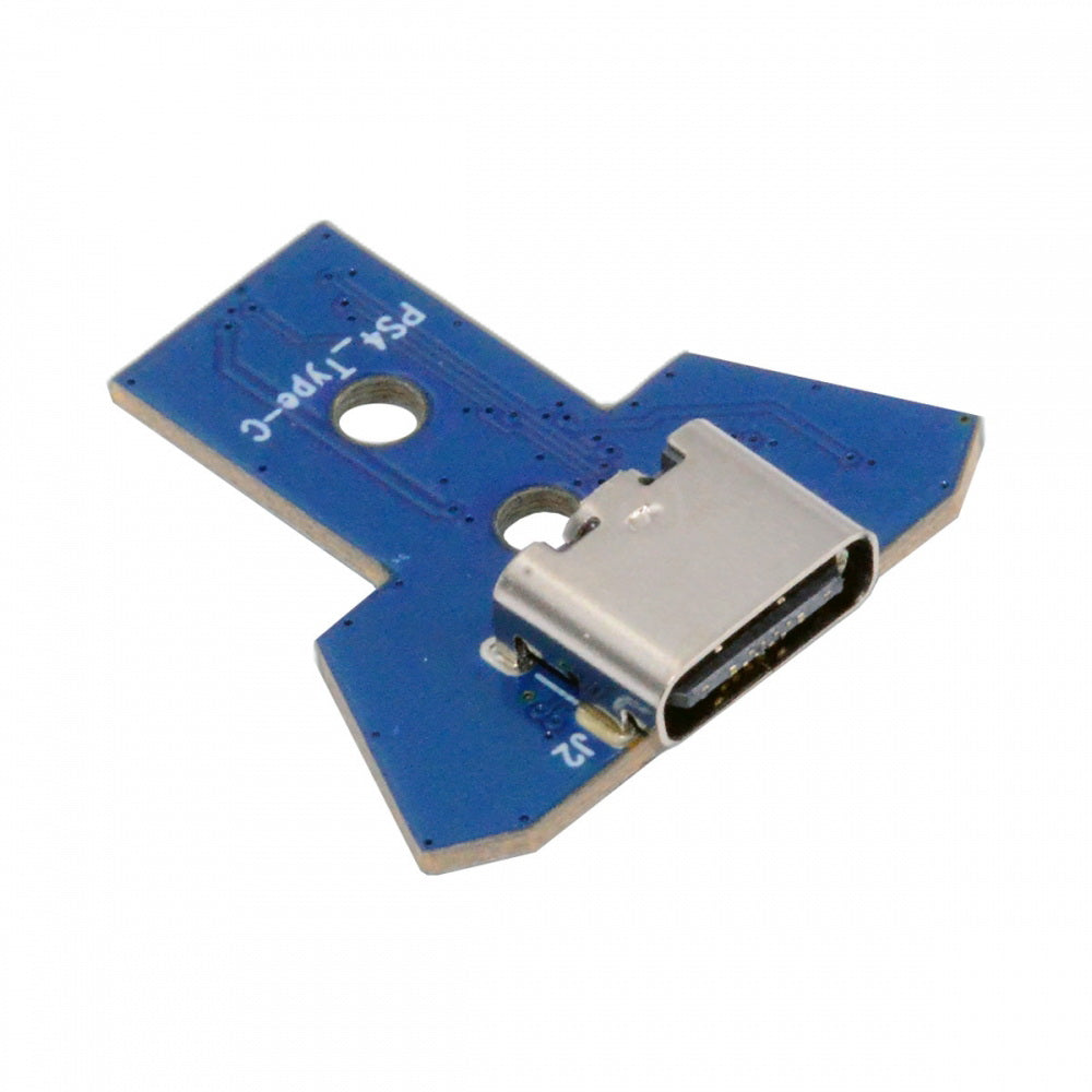 DIY Solder Type-C Female Socket Replace Micro-USB 5Pin for PS4 DualShock JDS-040 JDS-055 Repair Part Board Connector Module