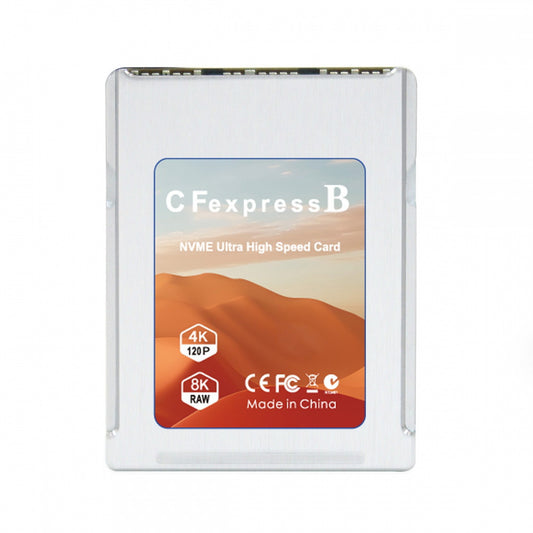 CFexpress Type-B to NVME 2230 Memory Card Kit Case CFE CFB NGFF M-key Adapter Alloy Shell for Camera 8K RAW PCIe Expansion