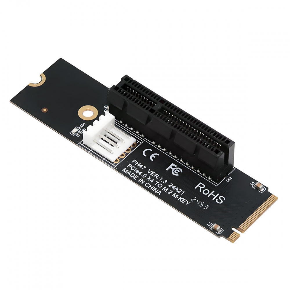 M.2 NGFF NVMe M-Key Extender to PCI-E X1 X4 X8 X16 Graphics Card Riser Adapter PCI-Express for M2 2260 2280