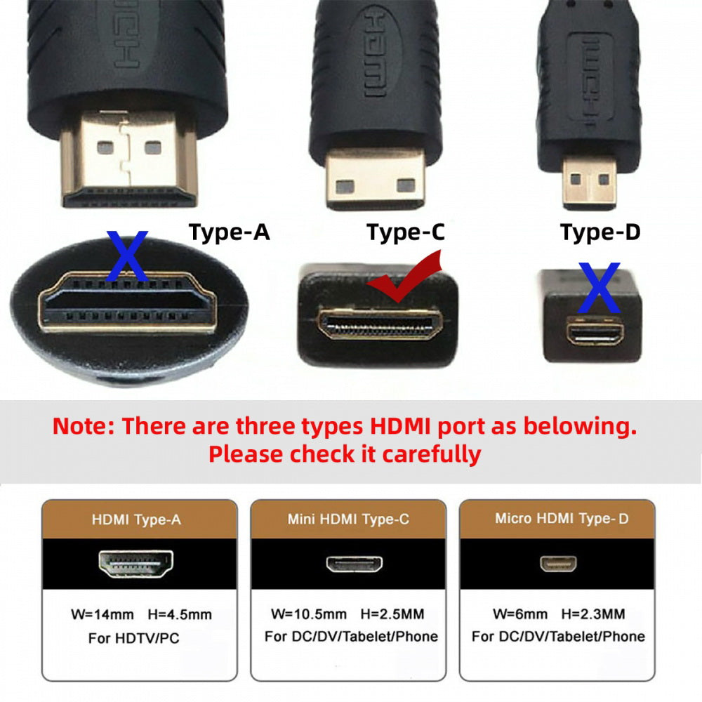 2pcs/lot Up & Down Micro HDMI 1.4 Male Type-D to HDMI Female Port Saver 360 Degree Opposite U Shape Back Angled Extension Adapter