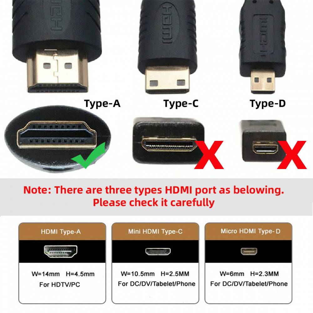 2pcs/lot Up & Down HDMI 1.4 Male Type-A to HDMI Female Port Saver 360 Degree Opposite U Shape Back Angled Extension Adapter