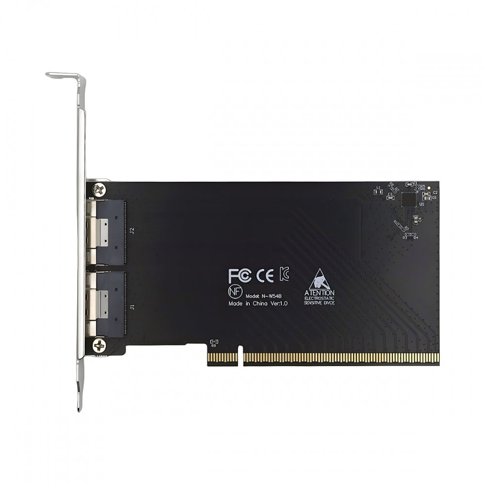 External Slimline Dual SFF-8654 8X 74Pin to PCIE 16X Express 3.0 PCIE4.0 Raid Card VROC Raid0 Hyper Adapter