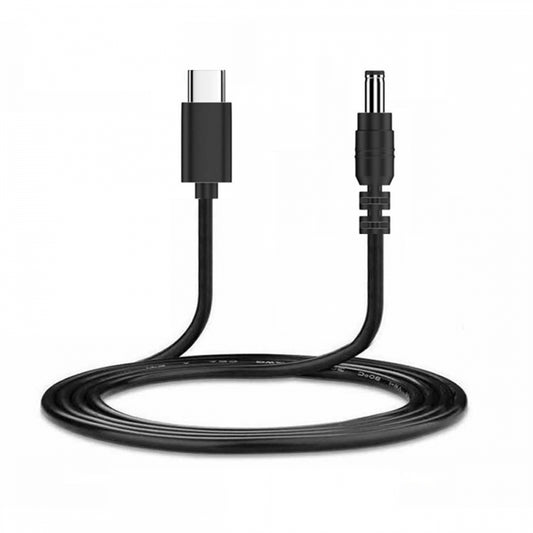 USB 3.1 Type-C USB-C Male Power Input to DC 12V Output 5.5x2.1mm Plug Cable PD Emulator Trigger Cord 150cm
