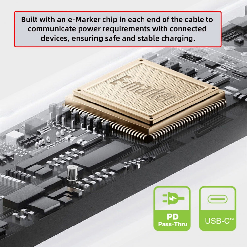 Dual Right Angled USB5.0 80Gbps Flat Slim FPC Cable 13cm with 240W and 16K@30hz 8K 5K@60Hz Compatible with USB4.0 Thunderbolt3/4/5