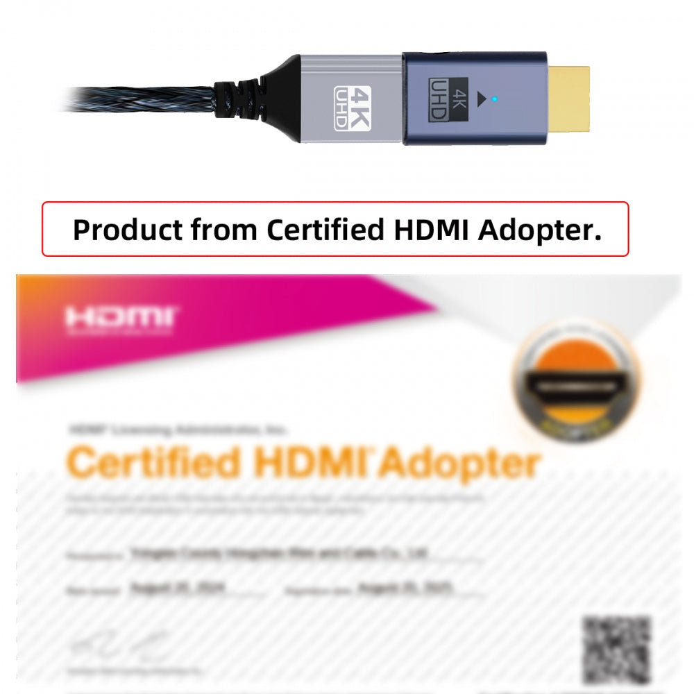 Blue CY Virtual Display Adapter 4K HDMI 1.4 Male to Female Extension DDC EDID Dummy Plug Headless Ghost Display Emulator HDTV 4K@60Hz