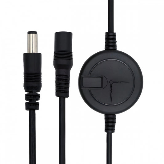 72-Hour Automatic Restarter DC 5.5X2.1mm Extension Power Rebooter Outage Reset Switch Timer Cable Compatible with Router Switcher Modem Camera Monitoring DC5V 12V 15V
