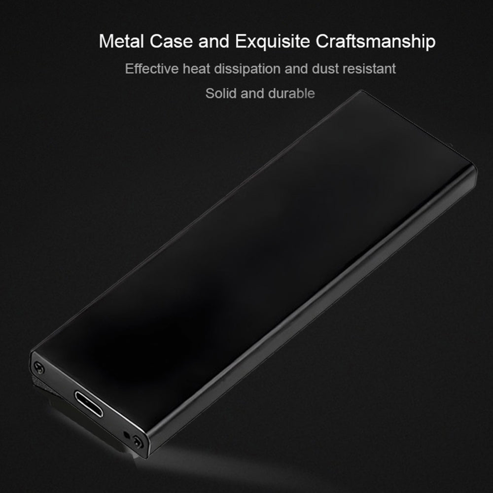 USB3.0 Type-C 5Gbps to 17+7Pin Mobile Box USB-C Enclosure for MAC Air Pro Retina 2012 SSD Portable Case