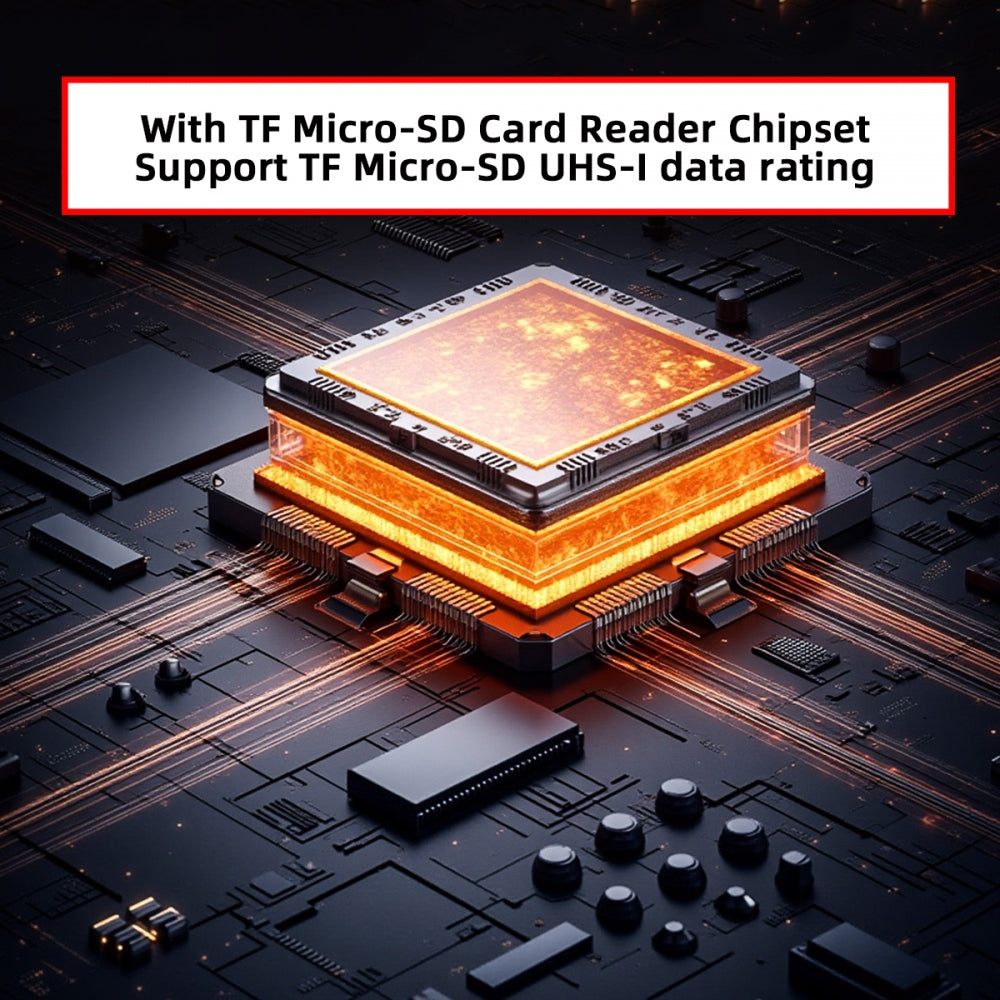 2pcs/lot USB-C Type-C Host & USB 2.0 Type-A to TF Micro-SD T-Flash Card Reader OTG Adapter for Laptop Tablet Phone