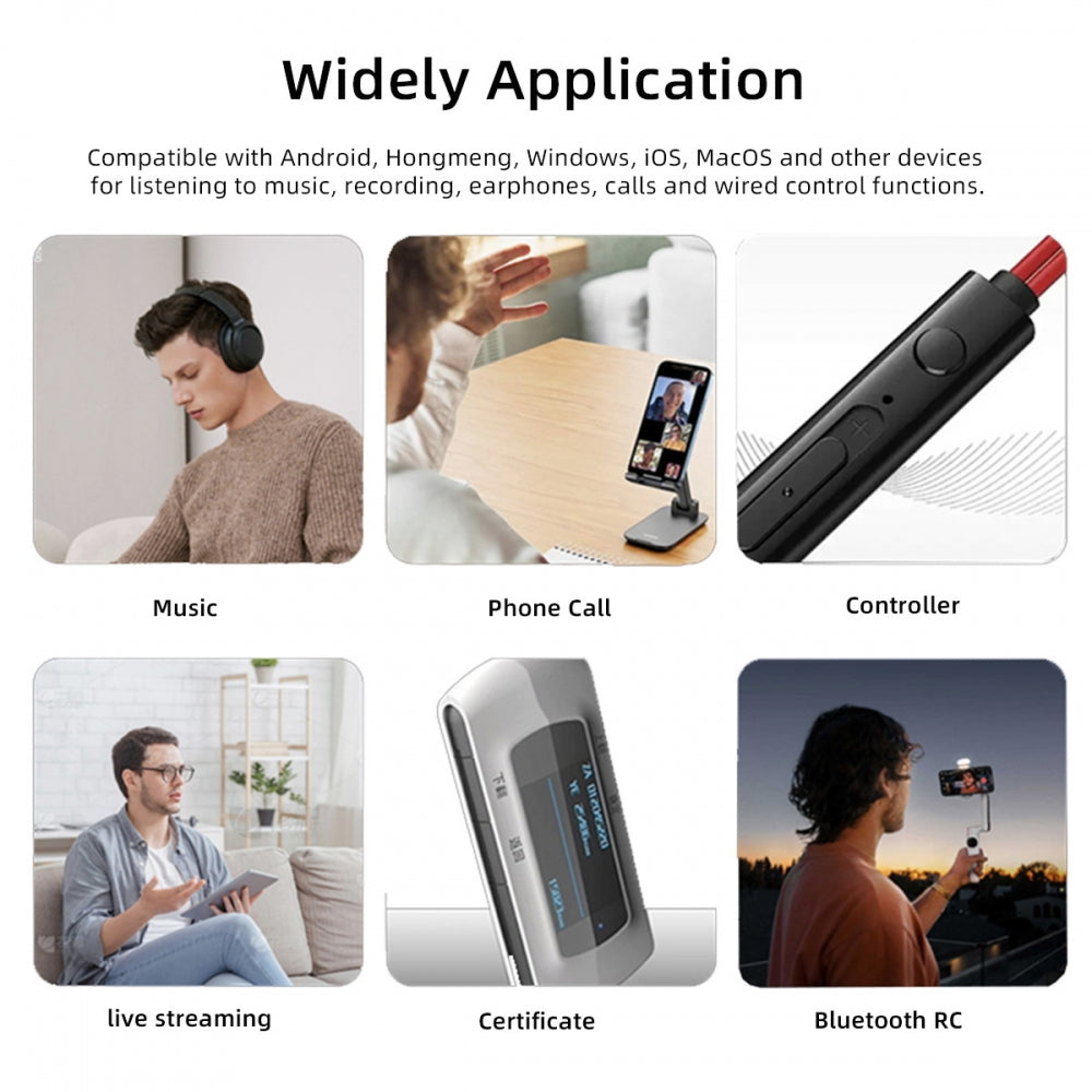 2pcs/lot Type-A Male USB2.0 to 3.5mm Female TRS TRRS Audio AUX & MIC Sound Card 24bit 96kHz Adapter Compatible with Laptop Desktop