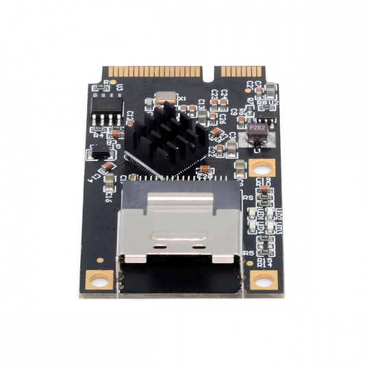 Mini PCI-E PCI Express to Mini SAS SFF-8087 SATA 3.0 Four Ports Adapter Converter 6Gbps Disk Extension Card for SSD