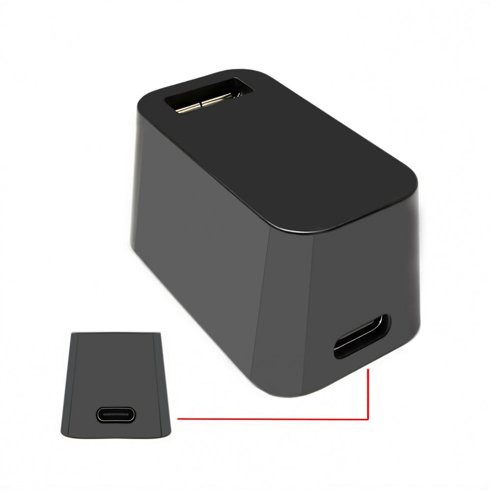 Type-C USB-C Female Host to USB2.0 Type-A Female Device Vertical Adapter 480Mbps Data for Dongle Cradle SteamVR Receiver Base Extension Dock Station Docking