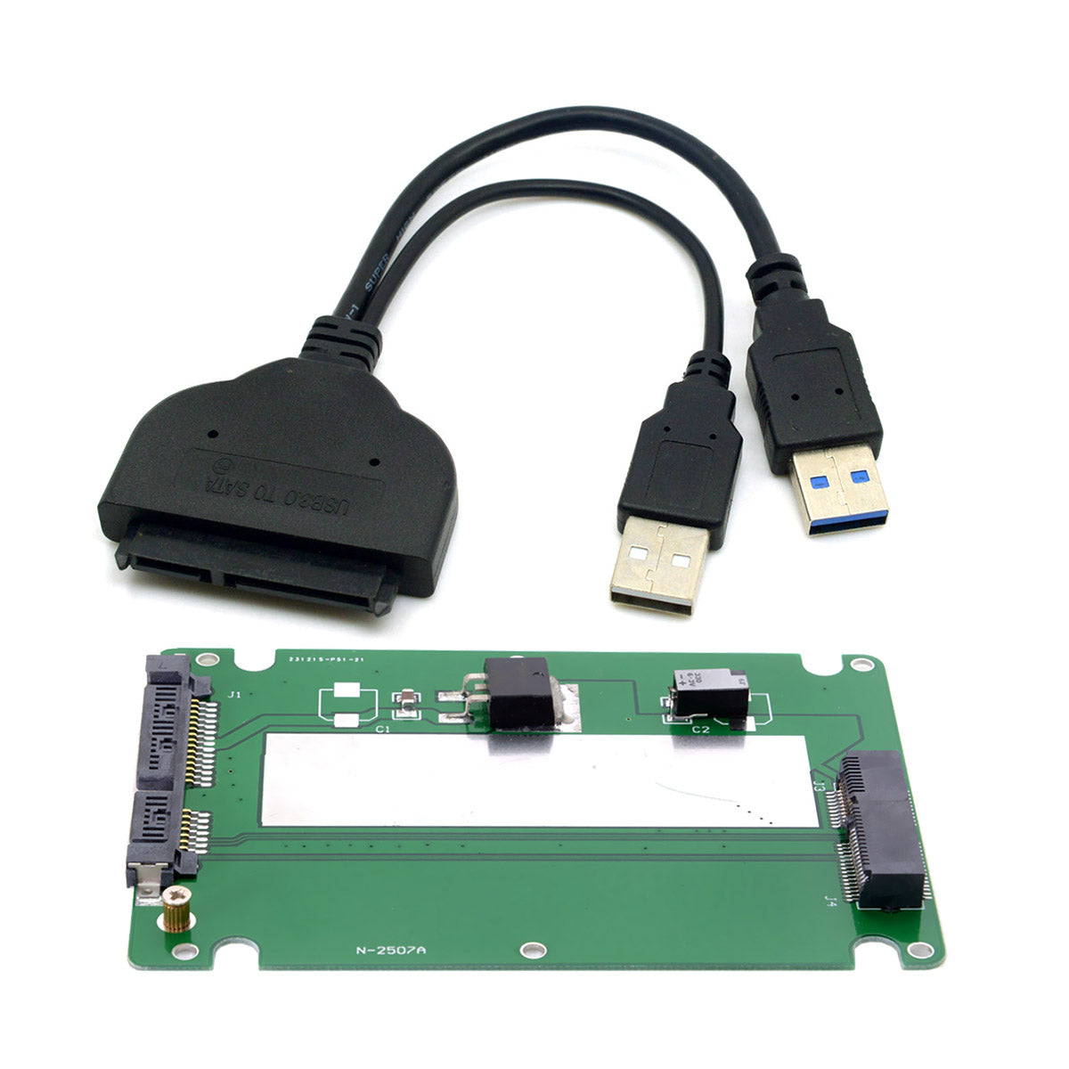 Chenyang USB 3.0 to SATA 22pin 2.5" Hard Disk SATA to Macbook A1425 A1398 MC975 MC976 MD212 MD213 ME662 ME664 ME665 SSD hard disk case U3-067+SA-099